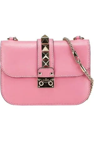 VALENTINO Dames, Pre-owned, Roze, Maat: ONE Size Leer