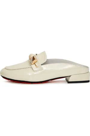 CESARE GASPARI Dames, Schoenen, Wit, Maat: 37 EU Leer
