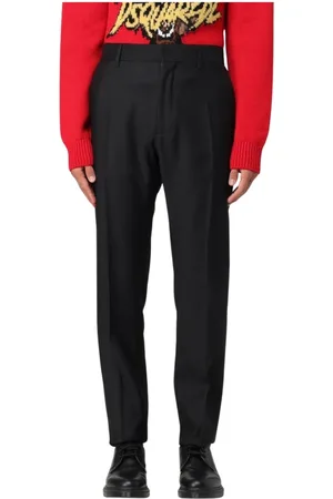 Dsquared2 Heren, Broeken, Zwart, Maat: M Wol