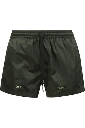 OFF-WHITE Heren, Badkleding, Groen, Maat: L