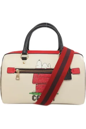 Coach Dames, Pre-owned, Wit, Maat: ONE Size Leer