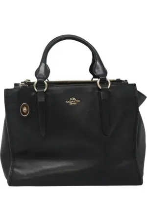Coach Dames, Pre-owned, Zwart, Maat: ONE Size Leer