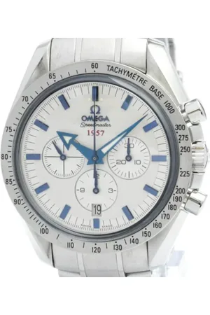 Omega Heren, Pre-owned, Grijs, Maat: ONE Size