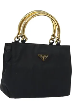 Prada Dames, Pre-owned, Zwart, Maat: ONE Size Nylon