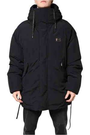 Dolce & Gabbana Heren, Jassen, Zwart, Maat: XL Nylon