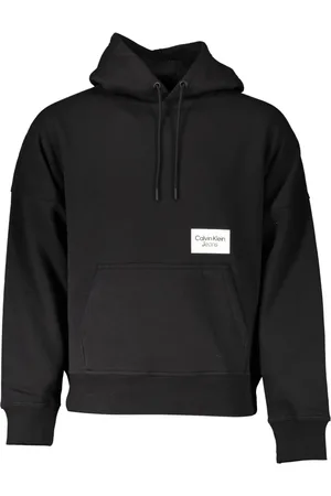Calvin Klein Heren, Sweatshirts & Hoodies, Zwart, Maat: 2XL