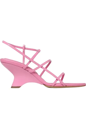 Gia Borghini Dames, Schoenen, Roze, Maat: 39 EU Leer