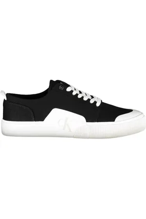 Calvin Klein Heren, Schoenen, Zwart, Maat: 41 EU Katoen