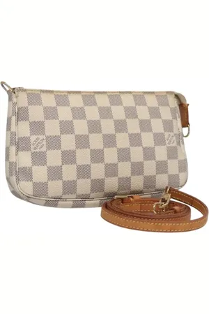 LOUIS VUITTON Dames, Pre-owned, Wit, Maat: ONE Size Leer