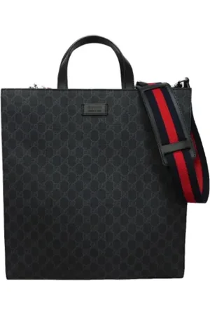Gucci Heren, Pre-owned, Zwart, Maat: ONE Size Leer