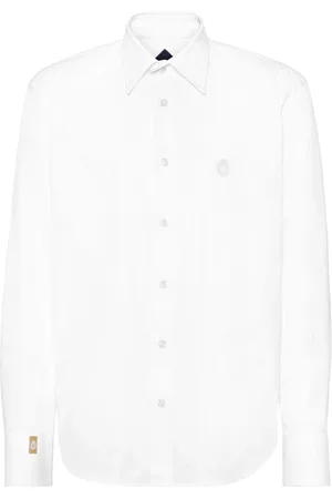 BILLIONAIRE Heren, Overhemden, Wit, Maat: 2XL