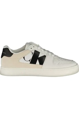 Calvin Klein Heren, Schoenen, Wit, Maat: 40 EU Poliester