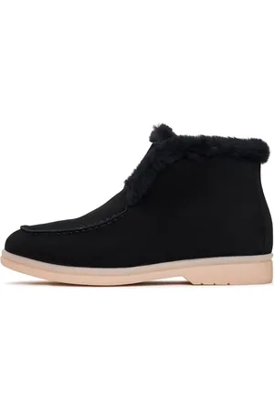 CESARE GASPARI Dames, Schoenen, Zwart, Maat: 38 EU Wol