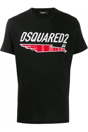 Dsquared2 Heren, Tops, Zwart, Maat: 2XL Katoen
