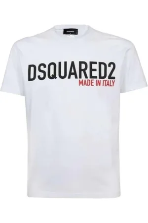 Dsquared2 Heren, Tops, Wit, Maat: XL Katoen