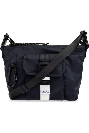 A.P.C. Heren, Tassen, Blauw, Maat: ONE Size Nylon