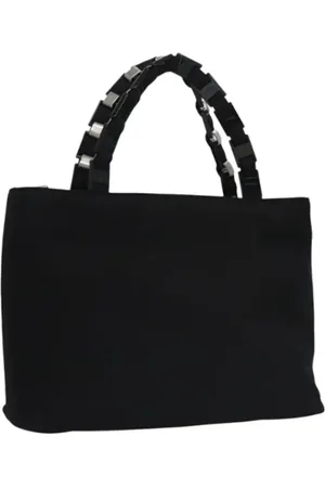 Salvatore Ferragamo Dames, Pre-owned, Zwart, Maat: ONE Size Nylon