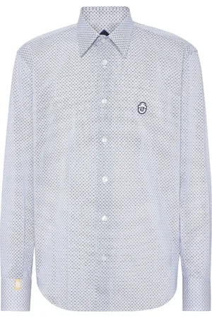 BILLIONAIRE Heren, Overhemden, Blauw, Maat: 3XL