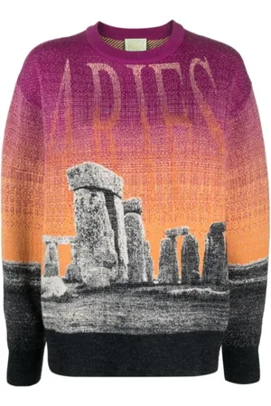 ARIES Heren, Truien, Veelkleurig, Maat: M