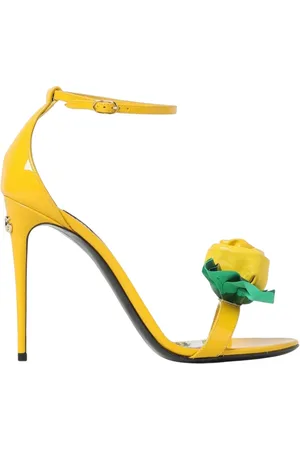 Dolce & Gabbana Dames, Schoenen, Geel, Maat: 37 1/2 EU