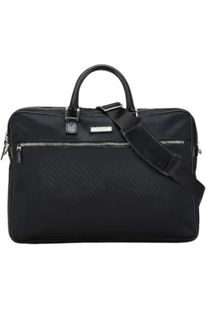 Burberry Dames, Pre-owned, Zwart, Maat: ONE Size Leer