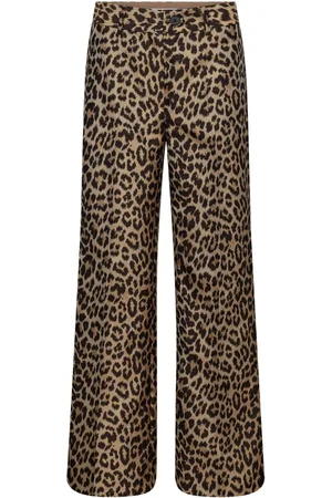 Co`Couture Dames, Broeken, Bruin, Maat: XS Poliester