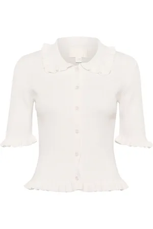 Soaked in Luxury Dames, Truien, Wit, Maat: XS