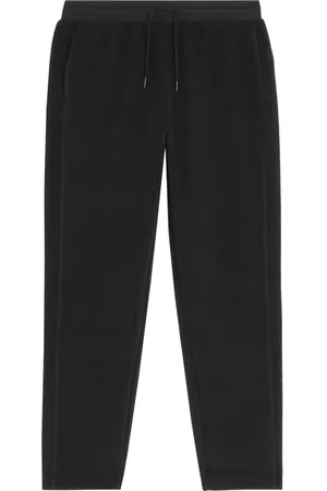 Lyle & Scott Heren, Broeken, Zwart, Maat: XL Fleece