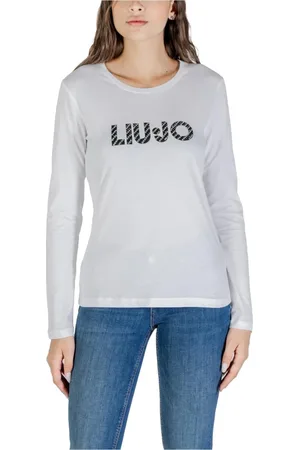 Liu Jo Dames, Truien, Wit, Maat: XS Katoen