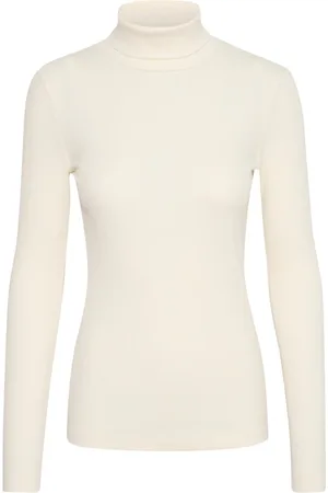 INWEAR Dames, Truien, Wit, Maat: L Katoen