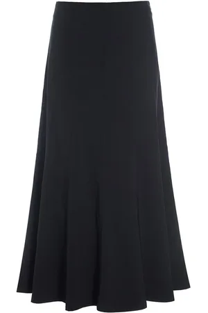 Dames, Rokken, Zwart, Maat: 2XL Viscose