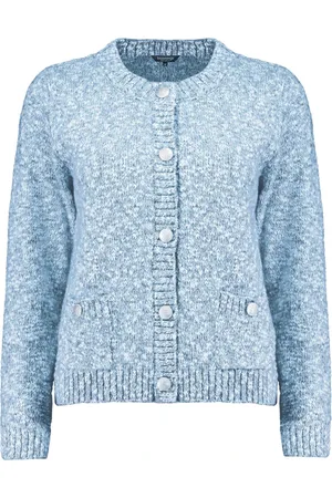 bloomings Dames, Truien, Blauw, Maat: L Katoen