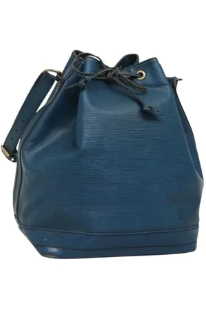 LOUIS VUITTON Dames, Pre-owned, Blauw, Maat: ONE Size Leer