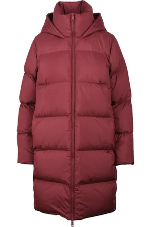 Tommy Hilfiger Dames, Mantels, Bruin, Maat: M Poliester