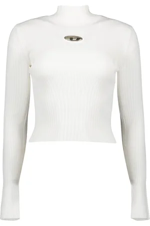 Diesel Dames, Truien, Wit, Maat: M