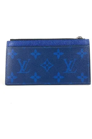 LOUIS VUITTON Dames, Pre-owned, Blauw, Maat: ONE Size Leer