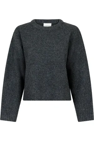Dames, Truien, Grijs, Maat: XL Wol