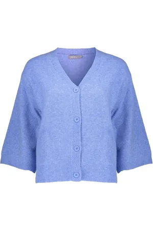 Geisha Dames, Truien, Blauw, Maat: 3XL