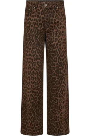 Co`Couture Dames, Broeken, Bruin, Maat: S