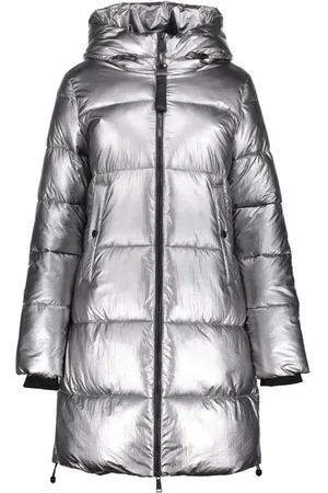 Dames, Mantels, Grijs, Maat: 2XL