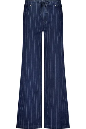 Dames, Broeken, Blauw, Maat: XL Denim