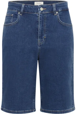 Dames, Korte broeken, Blauw, Maat: M Denim