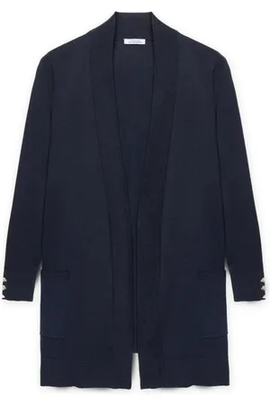 Fiorella rubino Dames, Truien, Blauw, Maat: XL Viscose