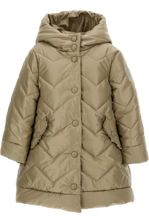 MONNALISA Quilted technical fabric down jacket