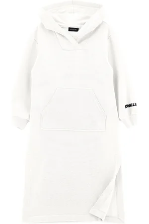 MONNALISA Fleece dress with slit