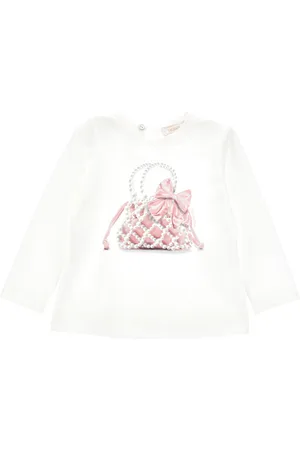 MONNALISA Long-sleeved jersey T-shirt