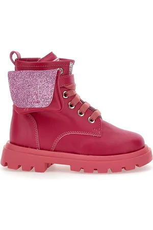 MONNALISA Leather boots with pocket