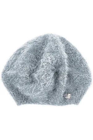 MONNALISA Lurex knit beret