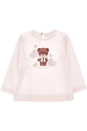 MONNALISA Teddy bear print jersey T-shirt