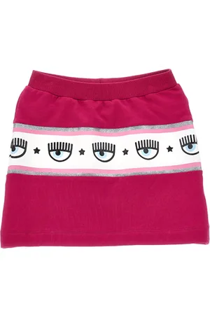 Chiara Ferragni Maxilogomania fleece mini-skirt